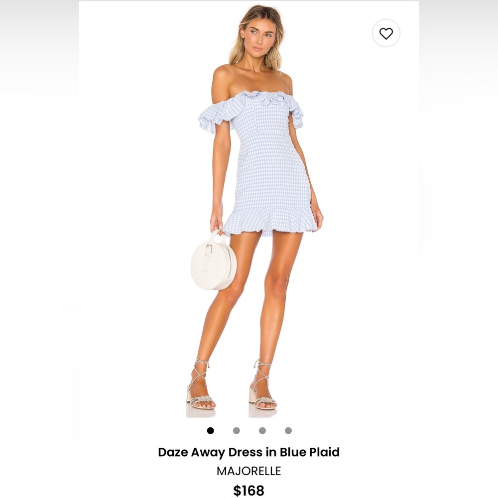 Daze Away Dress in Blue Plaid
From Revolve